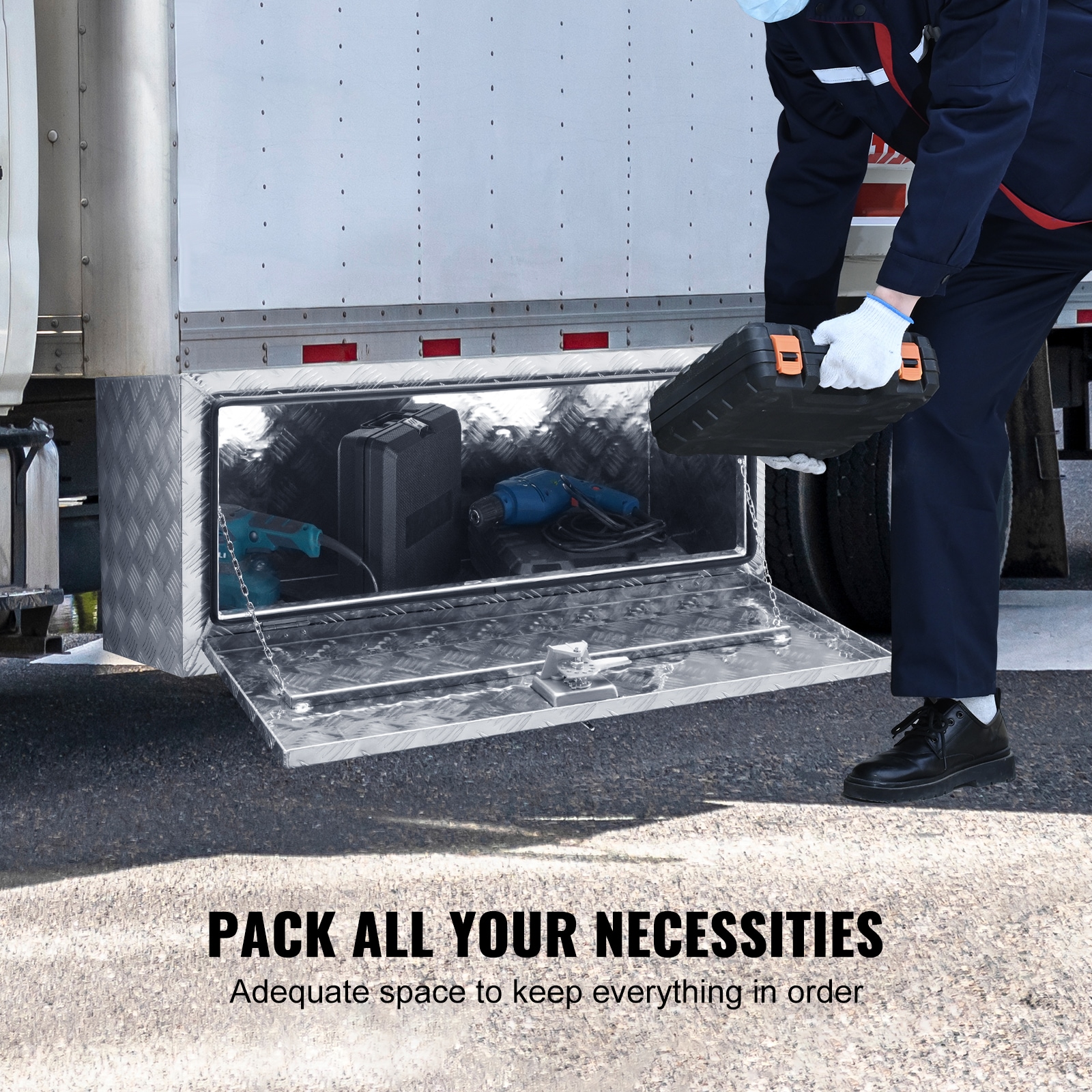 Aluminium Tool Box For Pickup Truck Van And Trailer Storage_voghion.com